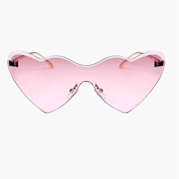 SALE ! Rare OTRA hearts on fire sunglasses 💕 - Picture 1 of 5